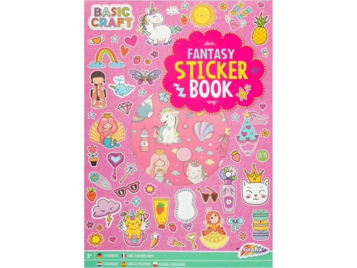 Creative Craft Group Stickersbog A4 8 stider.