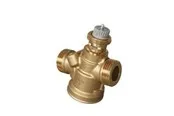 Danfoss control valve/flow limiter brass 20mm kvs 8.5 2-way