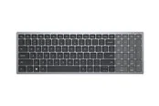 Dell KB740 - keyboard - compact multi device - QWERTZ - German - titan grey - Tastaturen - Deutsch - Grau