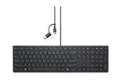 Dell Wired Collaboration Keyboard KB525C - keyboard - QWERTY - Spanish - black Input Device - Tastaturen - Spanisch - Schwarz