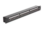 DeLOCK 19" Coupler Patch Panel 24-Port Cat.6