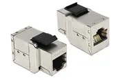 DeLOCK Keystone Module RJ45 jack > RJ45 jack Cat.6A