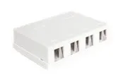 DeLOCK Keystone Surface Mounted Box - 4 Port
