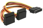DeLOCK - Power Adapter - SATA Power to SATA Power - 15 cm