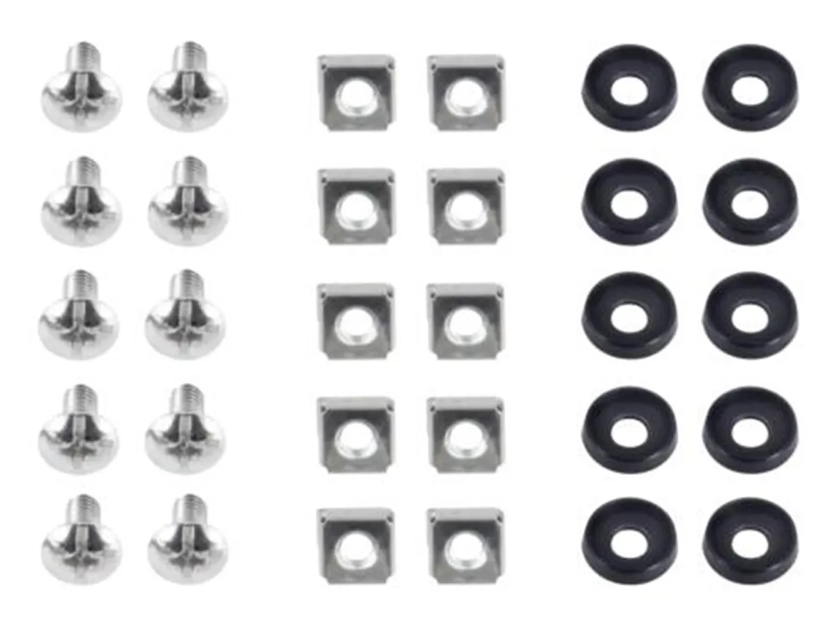 Deltaco 19-M611 - M6 Screw Set (10-pack)