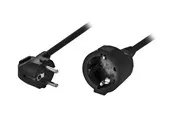 Deltaco DEL-112E - power extension cable - power CEE 7/7 to CEE 7/4 - 10 m