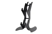 Deltaco Dual Controller and Headset Stand in metal black