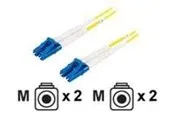 Deltaco Fiberkabel LC - LC duplex sing