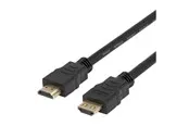 Deltaco HDMI cable with Ethernet - 3 m