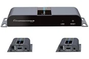 Deltaco HDMI Extender 1x2 Splitter over CAT6/6a/7 40m with IR pass-back