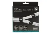 Deltaco Hook and loop fastener cable 10pack