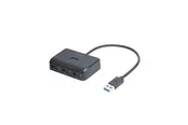 Deltaco HUB203 USB-Hubs - USB 3.0 - 4 - Schwarz