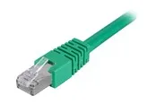 Deltaco LAN CAT 6 - F/UTP - Grün - 0.7 meter