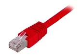 Deltaco LAN CAT 6 - F/UTP - Rot - 1 meter