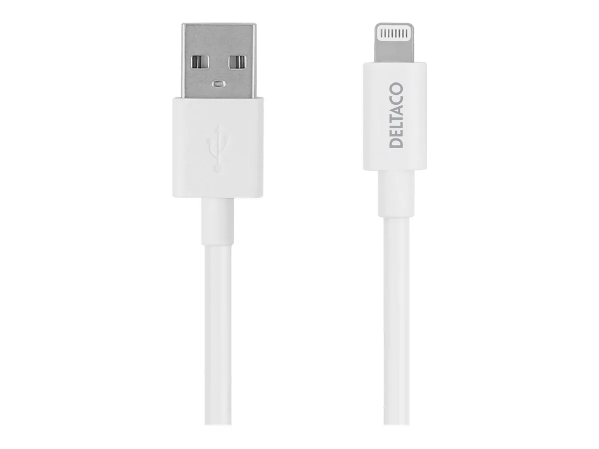 Deltaco Lightning cable - 50 cm