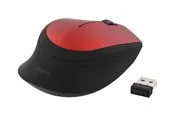 Deltaco MS-462 - Mouse optical 3 buttons wireless USB - Maus (Rot)