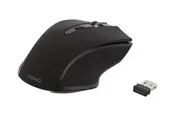 Deltaco MS-763 wireless USB Optical Mouse 5 buttons + scroll Black - Maus (Schwarz)