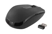 Deltaco MS-798 - Mouse optical 3 buttons wireless - Maus (Schwarz)