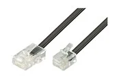 Deltaco Network Cable - 3 m - Schwarz - 3 meter