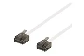 Deltaco Patch Cable - 15 cm - Weiß - 0.1 meter