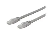 Deltaco patch cable - 1.5 m - grey - Grau - 1 meter
