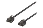 Deltaco patch cable - 2 m - black - Schwarz - 2 meter