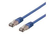 Deltaco patch cable - 2 m - blue - Blau - 2 meter