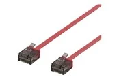 Deltaco patch cable - 2 m - red - Rot - 2 meter