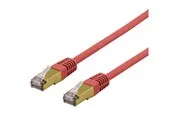 Deltaco patch cable - 2 m - red - Rot - 2 meter