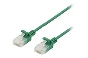 Deltaco patch cable - 3 m - green - Grün - 3 meter