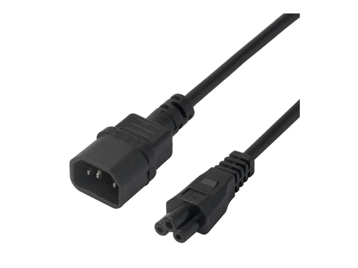 Deltaco - power cable - IEC 60320 C14 to IEC 60320 C5 - 2 m