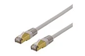 Deltaco SFTP-611AH - patch cable - 1.5 m - grey - Grau - 1 meter