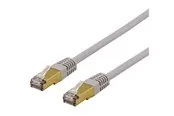 Deltaco SFTP-61AH - patch cable - 1 m - grey - Grau - 1 meter