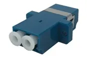 Deltaco Snap-in fiber mating sleeve 2xLC-LC Single mode.