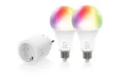 Deltaco Starter Kit With Two RGB Bulbs And One Plug