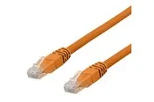 Deltaco TP-61ORAU - patch cable - 1 m - orange - Orange - 1 meter