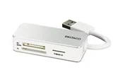 Deltaco UCR-147 - Card reader (MS PRO MS PRO Duo TransFlash SDHC microSDHC) USB 3.0