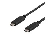 Deltaco USBC-1053 - USB-C cable - 24 pin USB-C to 24 pin USB-C - 50 cm