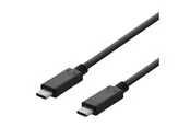Deltaco USBC-2003 - USB-C cable - 24 pin USB-C to 24 pin USB-C - 3 m
