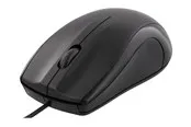 Deltaco Wired Optical Mouse 3 buttons with scroll - Maus (Schwarz)