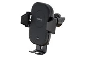 Deltaco Wireless car charger | 15 W | automatic open and close | dual mounts | black