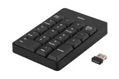 Deltaco Wireless Numpad Black - Numpad - Schwarz