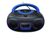DENVER TCL-212BT - Blue - Boombox - CD - FM - USB - Bluetooth