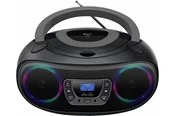 DENVER TDB-212GR - Grey – DAB+ Boombox with Bluetooth & CD Player