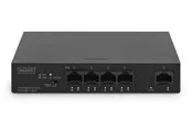 DIGITUS 4+1 Port Ethernet Unmanaged PoE Switch