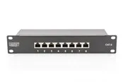 DIGITUS 8-Port 1U CAT6 Patch Panel