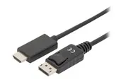 DIGITUS ASSMANN adapter cable - DisplayPort / HDMI - 3 m