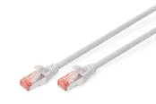 DIGITUS CAT 6 S-FTP Patch Cord - 0.25m - Grau - 0.25 meter