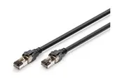 DIGITUS CAT 8.1 S-FTP Patch Cord - 5m - Schwarz - 5 meter