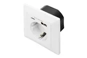 DIGITUS DA-70615 - socket-outlet - 1 power socket 2 USB sockets - white RAL 9003 *DEMO*